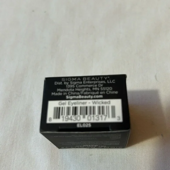 Sigma Gel Eyeliner-Wicked Black  NIB - Picture 8 of 11